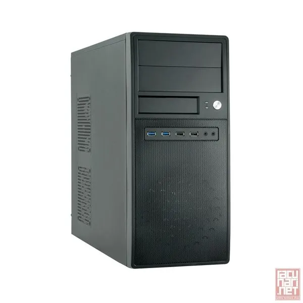 CHIEFTEC CG-04B-OP, Mesh Series, ATX, 2x5.25"/1x3.5", 2x3.5"/1x2.5", 2xUSB3.0+Audio