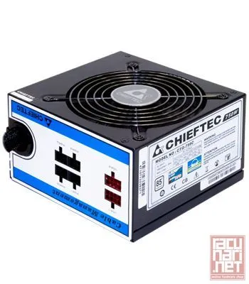 Chieftec CTG-750C, ATX 750W, A80 Series, Semi-modular, 12cm Fan, Active PFC, 85%