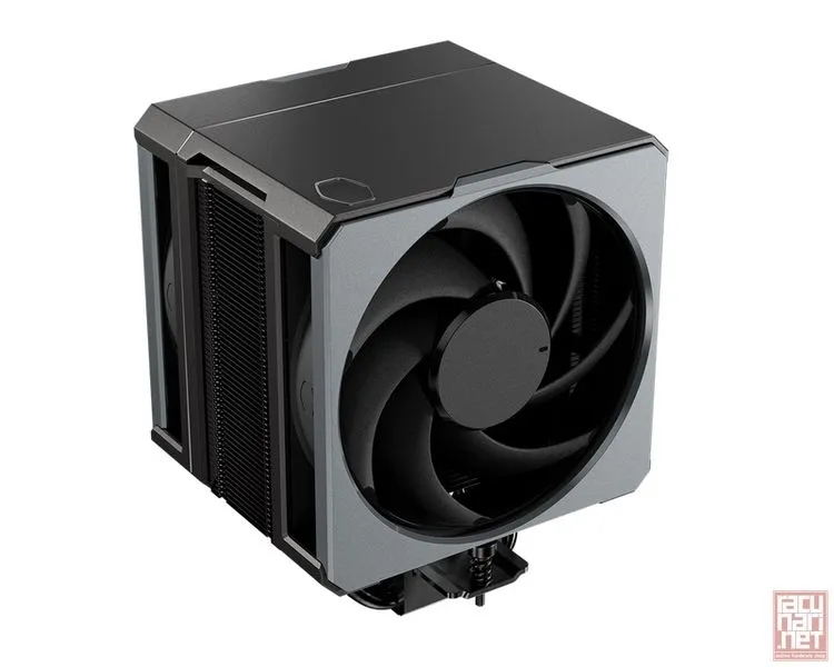 CoolerMaster Hyper 612 APEX, 2x120mm fans, 0-2400rpm, 30dB, 6 Heat Pipes, Intel LGA1851/1700/1200/115X, AMD AM5/AM4 (MAP-T6PN-225PK-R1)