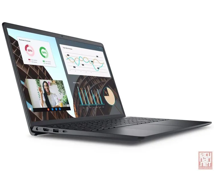 DELL Vostro 3530, 15.6" FullHD (1920x1080), Intel Core i3-1305U, 8GB, 512GB NVMe, Intel UHD Graphics, Win 11 Pro, black (NOT24877)