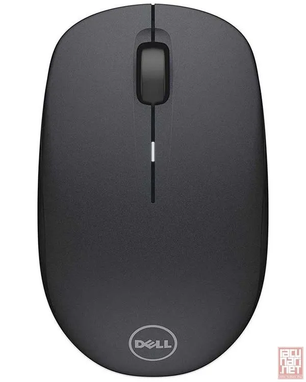 Dell WM126 Wireless Optical Mouse, 1000dpi, black