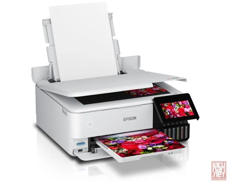 Epson EcoTank L8160, A4, Print/Scan/Copy, print 5760x1440dpi, 16/12ppm, scan 1200x4800dpi, 10.9cm touch LCD, Duplex, USB/Ethernet/WiFi