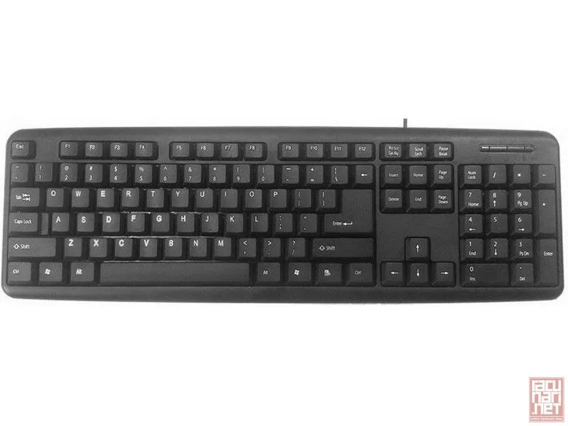 Gembird KB-U-103, Black, US, USB