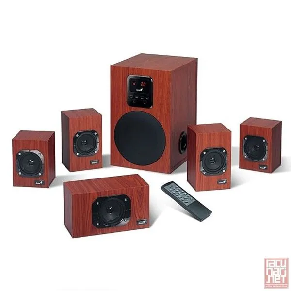 Genius SW-HF5.1 4600 II, 5.1 speaker system, 125W RMS