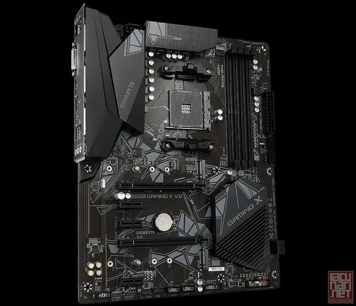 Gigabyte B550 GAMING X V2, AMD B550, 2xPCI-Ex16, 4xDDR4, 2xM.2, DVI/HDMI/USB3.2 (Gen2), ATX (Socket AM4)