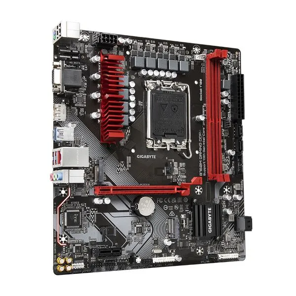 Gigabyte B760M GAMING DDR4, Intel B760, PCI-Ex16, 2xDDR4, M.2, VGA/HDMI/DP/USB3.2 (Gen1), mATX