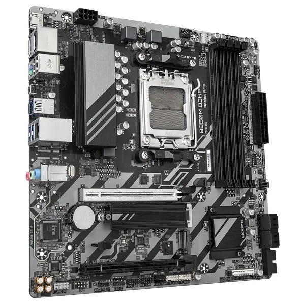 Gigabyte B850M D3HP, AMD B850, 2xPCI-Ex16, 4xDDR5, 2xM.2, HDMI/DP/USB3.2(Gen1)/USB Type-C, mATX