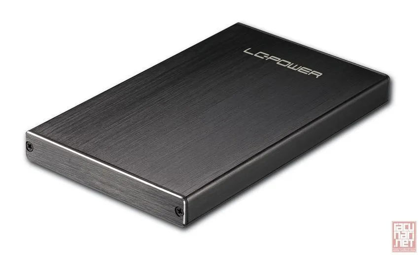 LC Power LC-25U3-Becrux-C1, External USB Type-C 3.1 HDD enclosure for 2.5" SATA HDDs, black