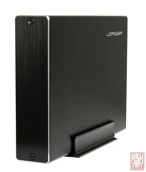 LC Power LC-35U3-Becrux-C1, External USB Type-C 3.1 HDD enclosure for 3.5" SATA HDDs, black