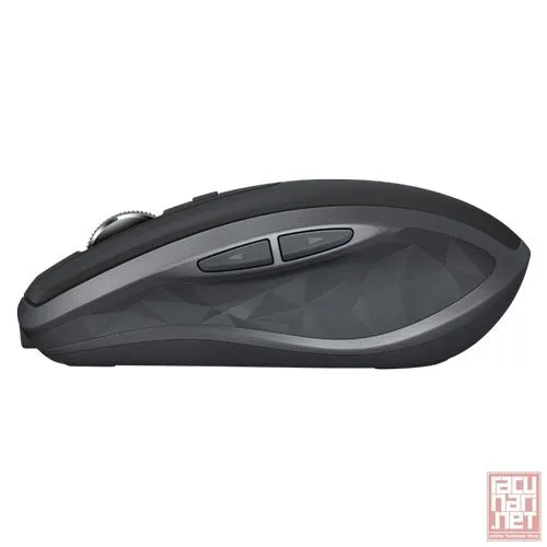 Logitech Anywhere MX 2S, Cordless Laser Mouse, micro receiver, USB, graphite