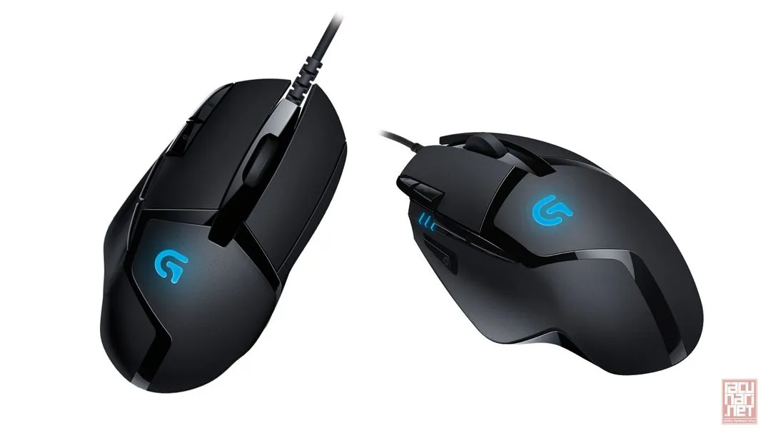 Logitech G402 Hyperion Fury, Optical Gaming Mouse, 240-4000dpi, 8 programmable buttons, black