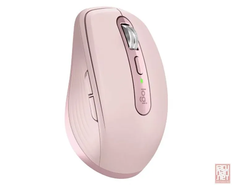 Logitech MX Anywhere 3S, Wireless mouse, 200-8000dpi, rechargeable battery, rose