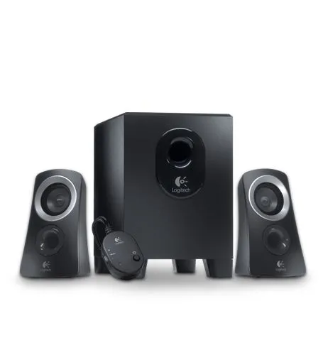 Logitech Z313, 25W RMS, 2x5 watts + 15 watts