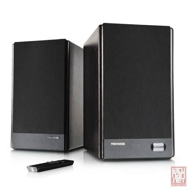 Microlab SOLO6C, Aktivni drveni zvucnici, 2.0 100W RMS(2x50W), daljinski, 3.5mm, Bluetooth
