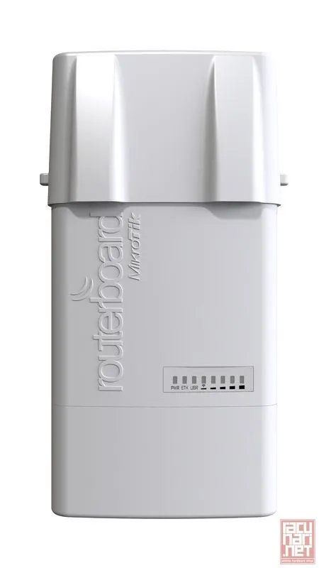 MikroTik NetBox 5, dual chain outdoor client device, 802.11a/n/ac, 720MHz, 128MB, RouterOS L4 (RB911G-5HPacD-NB)