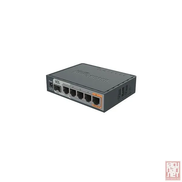 MikroTik RB760iGS hEX S, 5x10/100/1000 Ethernet ports, 1xSFP port, 880MHz, 256MB, USB, RouterOS L4