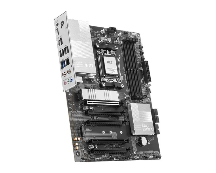 MSI PRO B840-P WIFI, AMD B850, 5xPCI-Ex16, 4xDDR5, 2xM.2, HDMI/USB3.2 (Gen2)/USB Type-C/Wi-Fi 7, ATX