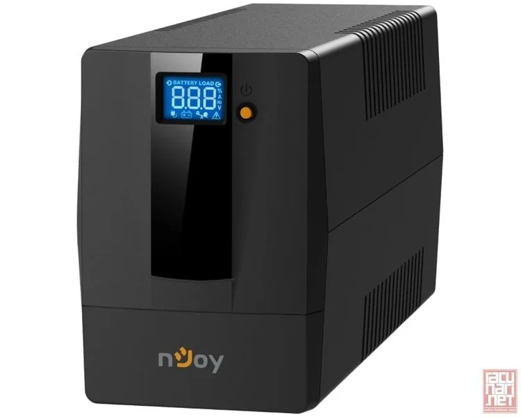 NJOY Horus Plus 800, 800VA/480W, UPS, Line interactive, AVR, Touch LCD, 2xSchuko (PWUP-LI080H1-AZ01B)