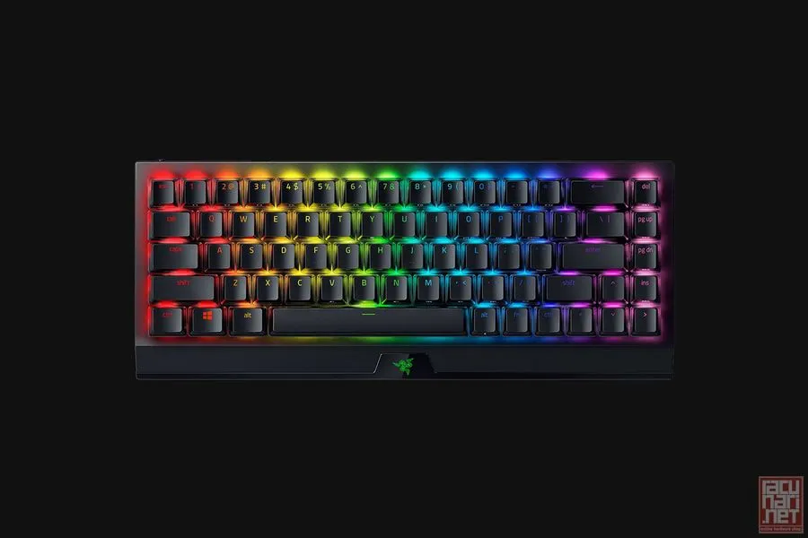 Razer BlackWidow V3 Mini HyperSpeed (Yellow Switch) Phantom Edition, US, Black (RZ03-03891900-R3M1)