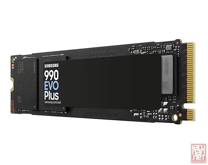 Samsung 1TB 990 EVO Plus, PCIe Gen 4.0x4/5.0x2 NVMe 2.0, M.2 NVMe, 7150/6300MB/s (MZ-V9S1T0BW)