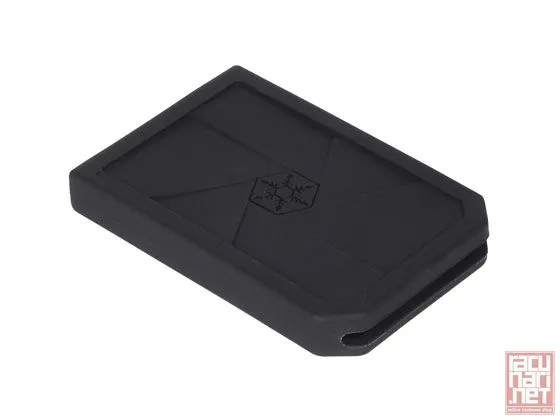 SilverStone Mobile Series MS07B, Silicone rubber resistant and flexible shell for 9.5mm 2.5" SATA HDD/SSD, Black