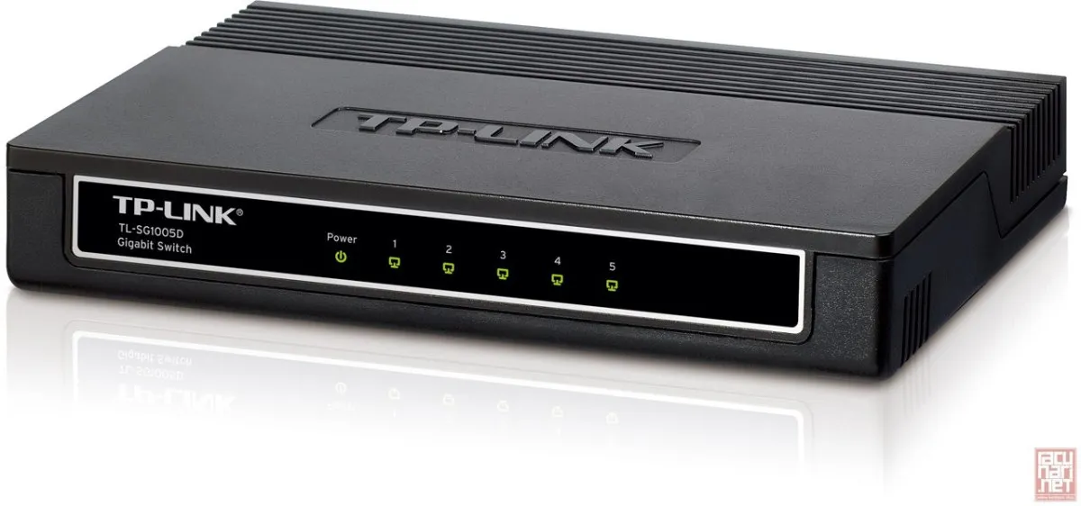 TP-LINK TL-SG1005D, 5-Port Gigabit Desktop Switch