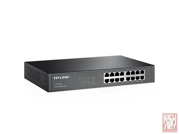 TP-Link TL-SG1016D, 16-Port Gigabit Desktop/Rackmount Switch