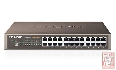 TP-LINK TL-SG1024D, 24-Port Gigabit Desktop/Rackmount Switch