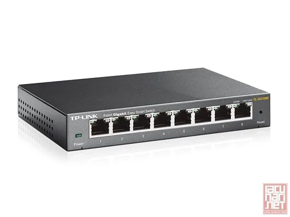 TP-Link TL-SG108E, 8-Port Gigabit Easy Smart Switch