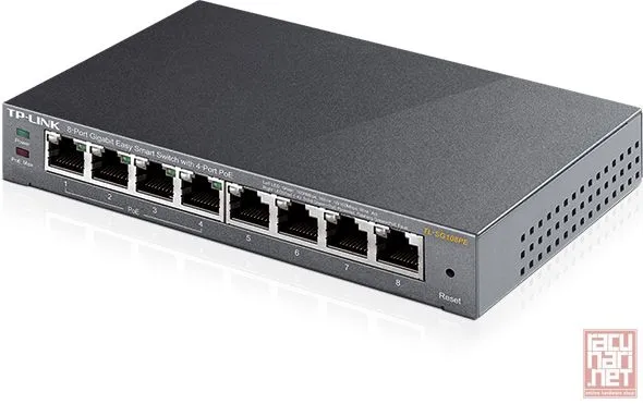 TP-Link TL-SG108PE, 8-Port Gigabit Easy Smart Switch with 4-Port PoE