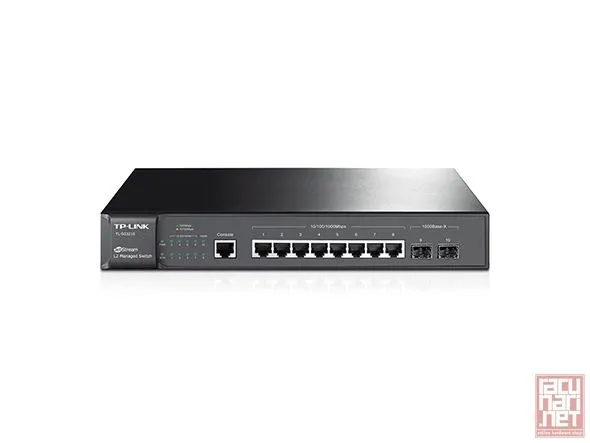 TP-Link TL-SG3210, JetStream 8-Port Gigabit L2 Managed Switch with 2 SFP Slots