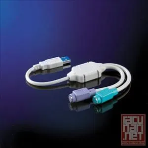 USB to 2xPS/2 adapter