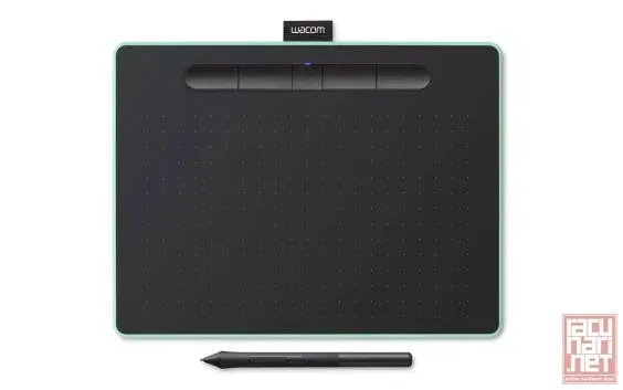 Wacom Intuos M, Bluetooth, 216x135mm Active area, Pistachio (CTL-6100WLE-S)