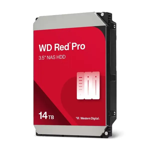 WD Red Pro 14TB WD142KFGX, 7200rpm, 512MB
