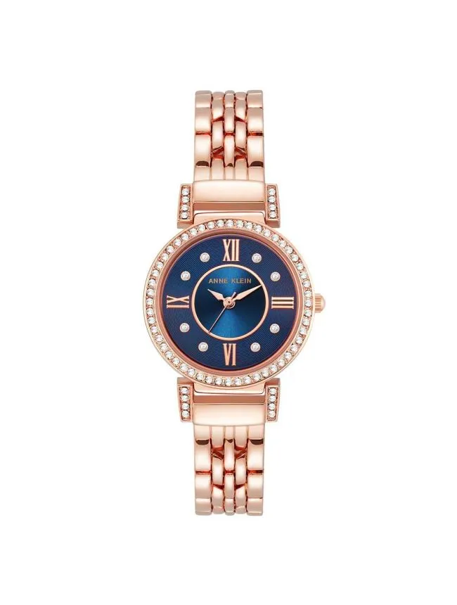 Anne klein ak/2928nvrg crystal metals