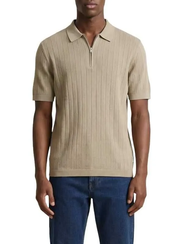 Armani exchange - bež muška polo majica