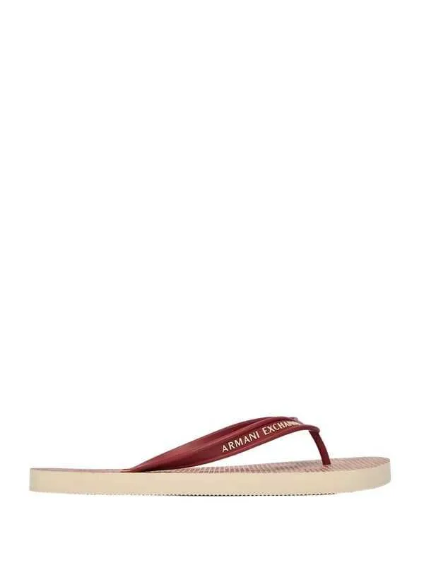Armani exchange - bordo muške japanke