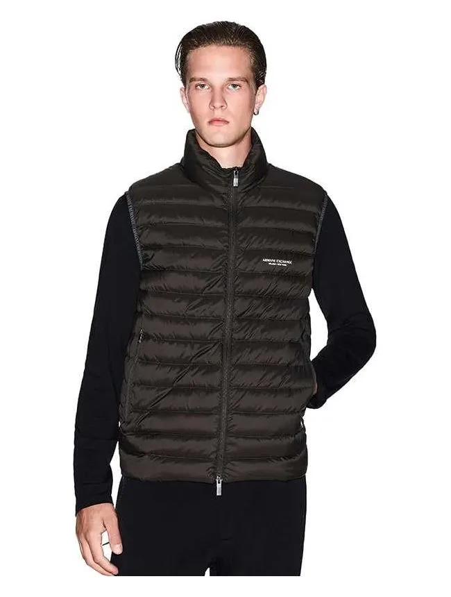 Armani exchange - braon prsluk za muškarce