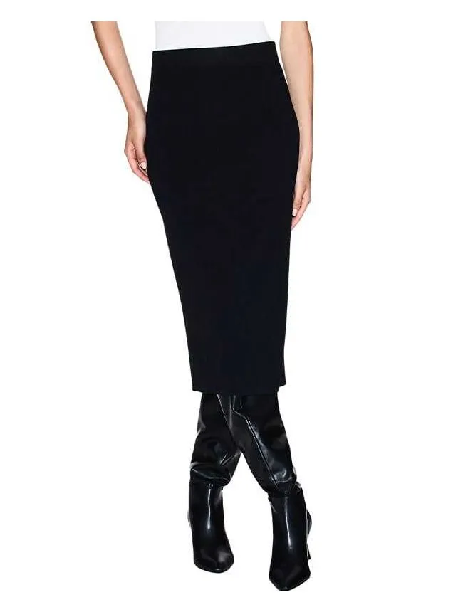 Armani exchange - midi suknja od pletiva