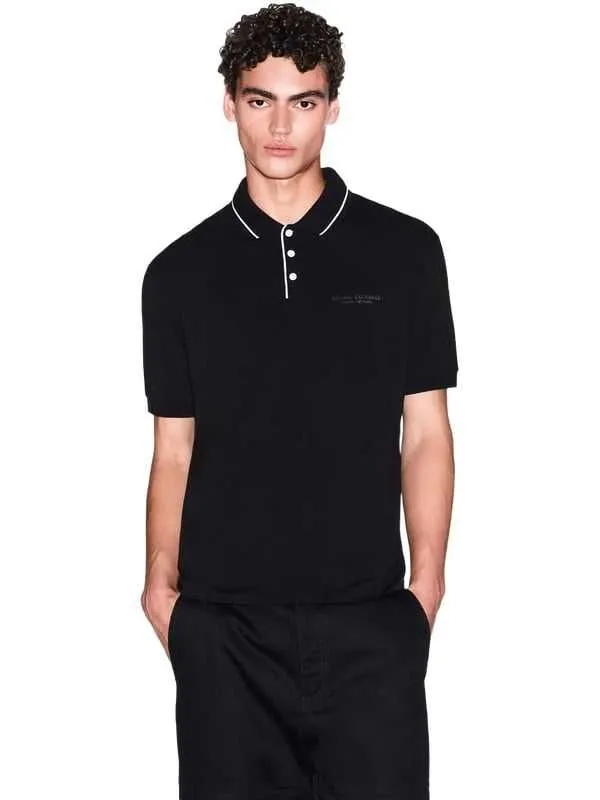 Armani exchange - pamučna muška polo majica