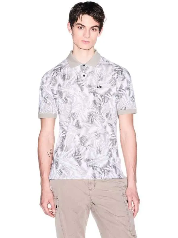 Armani exchange - pamučna muška polo majica