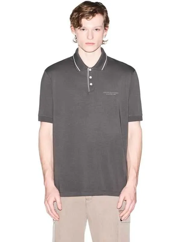 Armani exchange - pamučna muška polo majica