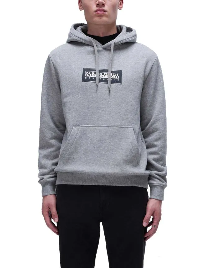 B-box logo h medium grey melange