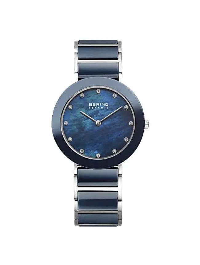 Bering 11435-787 ceramic polished silver