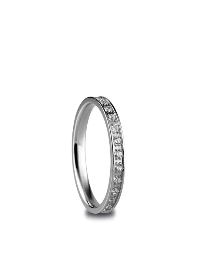 Bering 556-17-81 arctic symphony polished silver