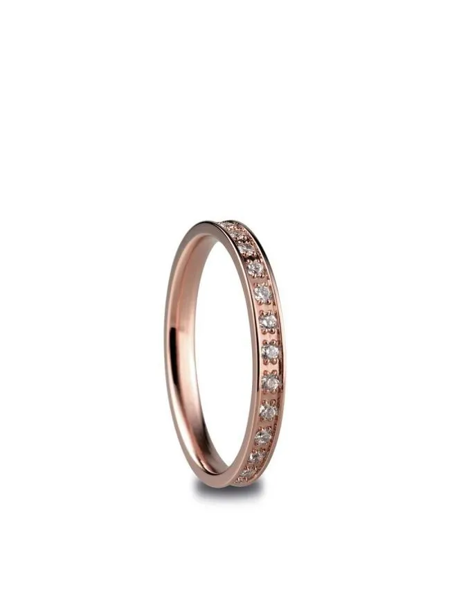 Bering 556-37-121 arctic symphony polished rose gold