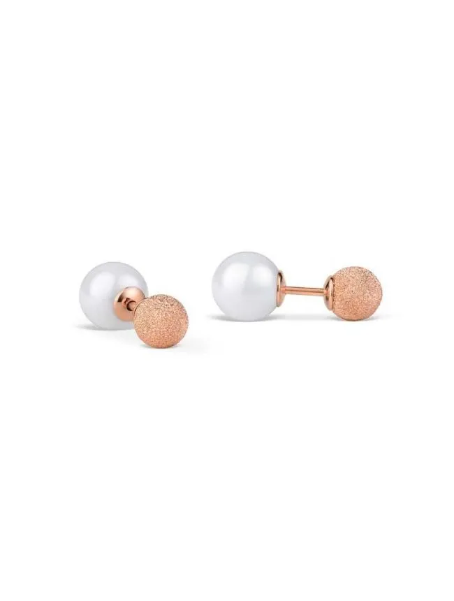 Bering 703-395-05 ceramic link sparkling rose gold
