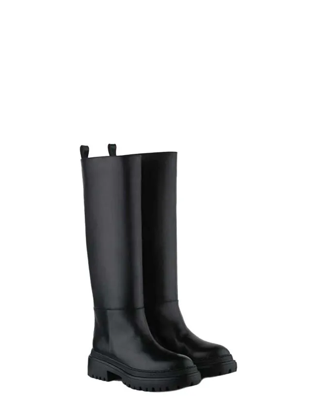 Biker lux calf black