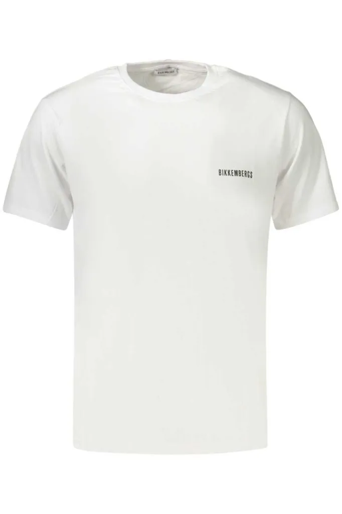 Bikkembergs muška majica bkk2mts01, bela