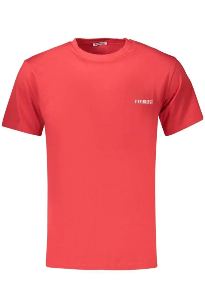 Bikkembergs muška majica bkk2mts01, crvena